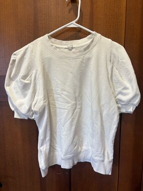 Zsupply Puff Sleeve Sweatshirt Blouse